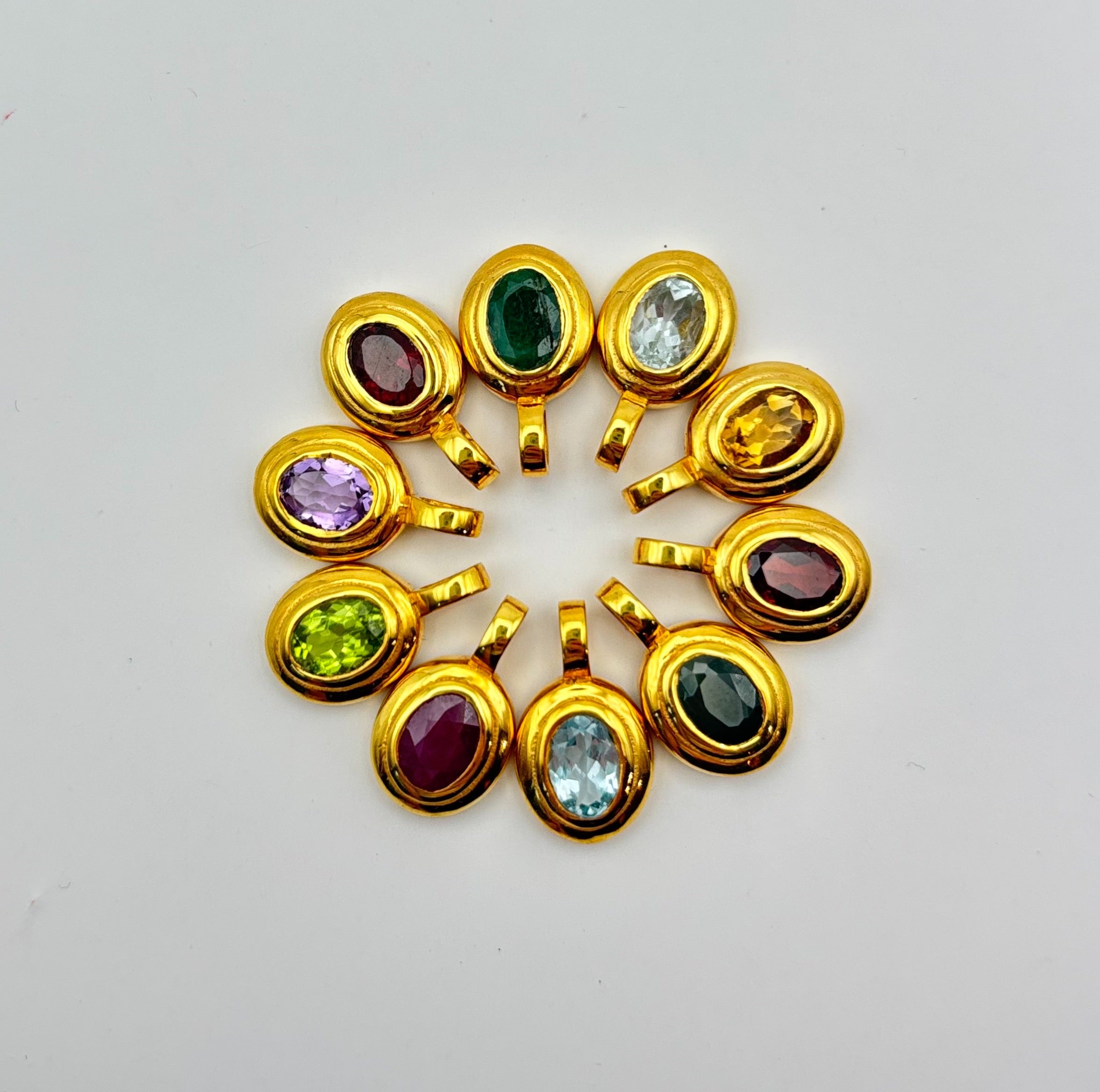 Birthstone Pendants