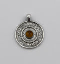Handmade Wheel of Fortune Tarot Pendant  Australian Jewellery image 0