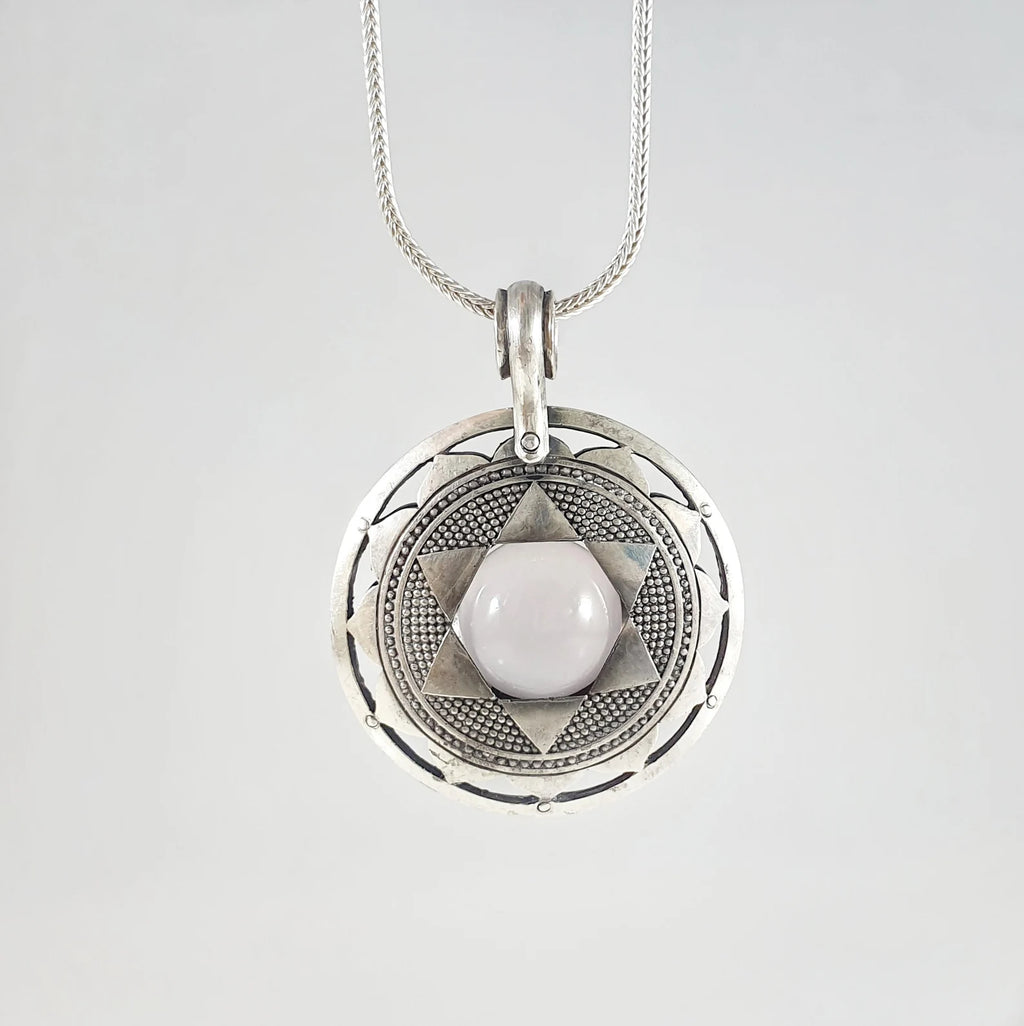 Chakra Pendant Rose Quartz image 0