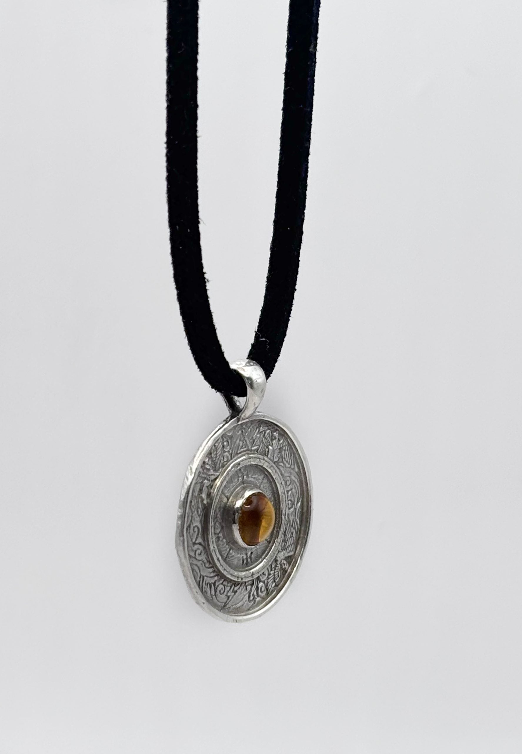 Handmade Wheel of Fortune Tarot Pendant  Australian Jewellery image 5