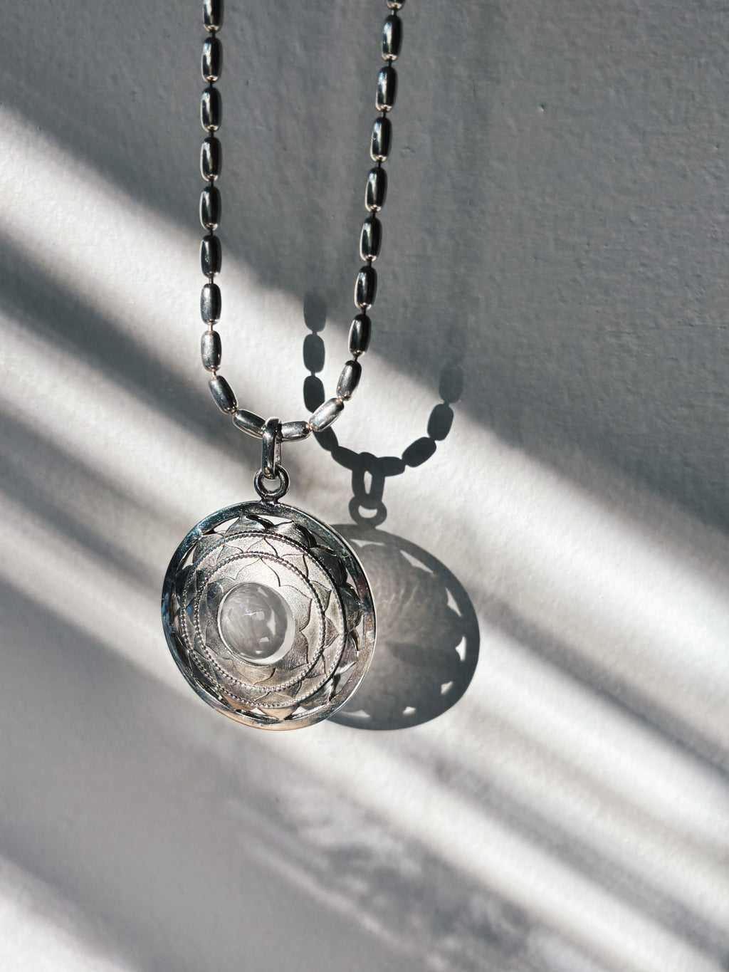 Crown Chakra Pendant Clear Quartz