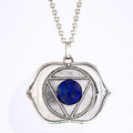 Lapis Lazuli Third Eye Chakra Pendant | Silver
