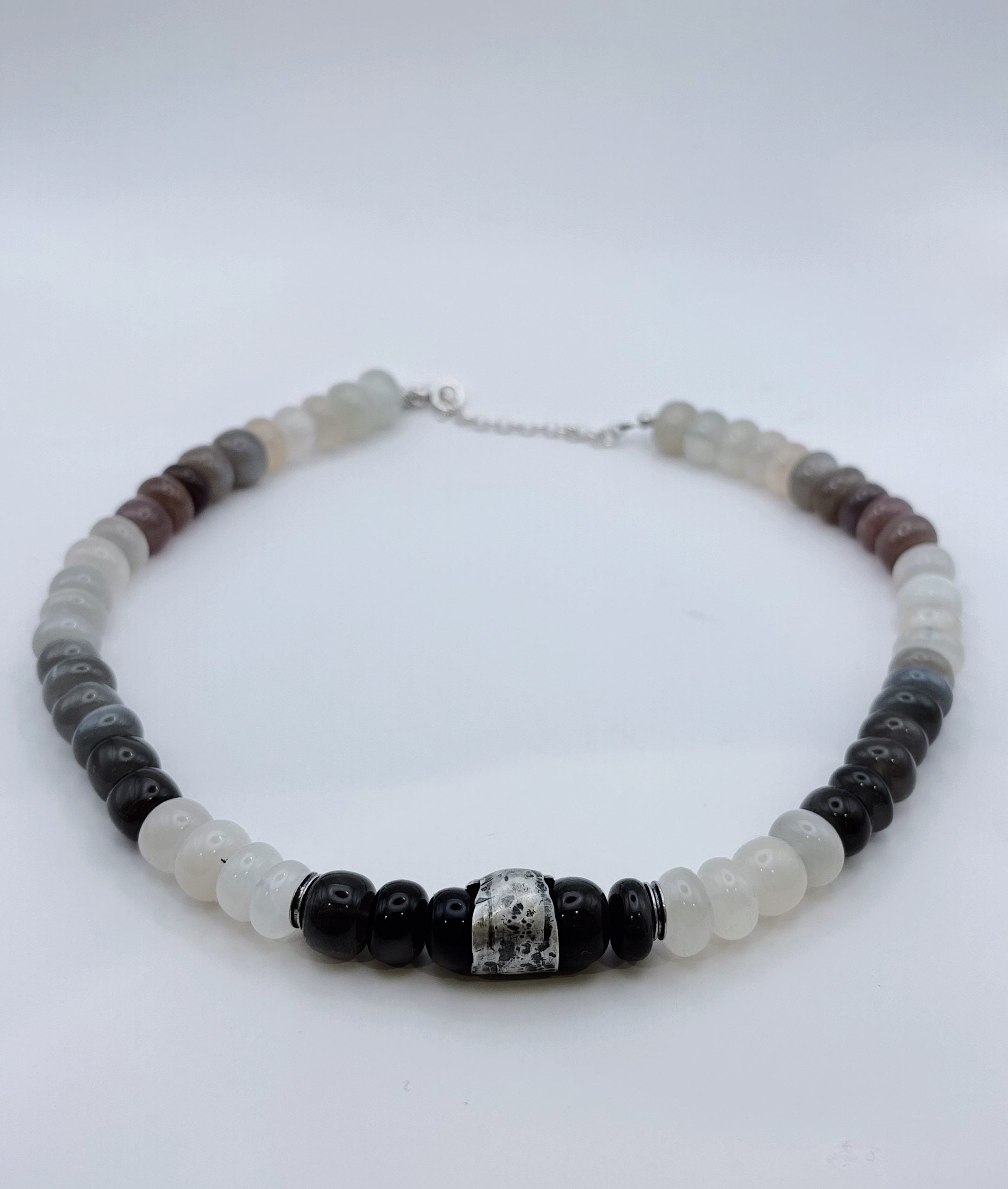 Moonstone  Sterling Silver Necklace image 4