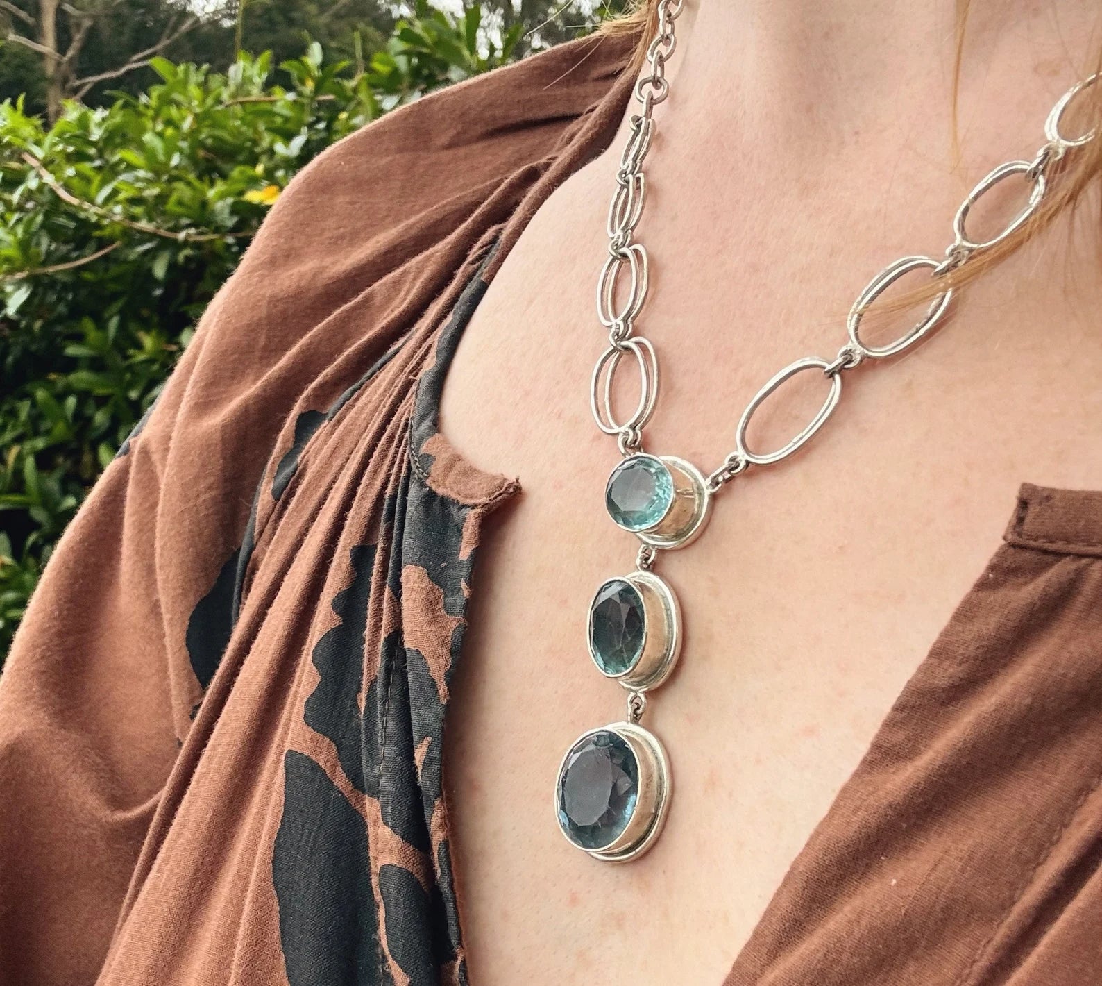 Necklace Fluorite Crystals image 3