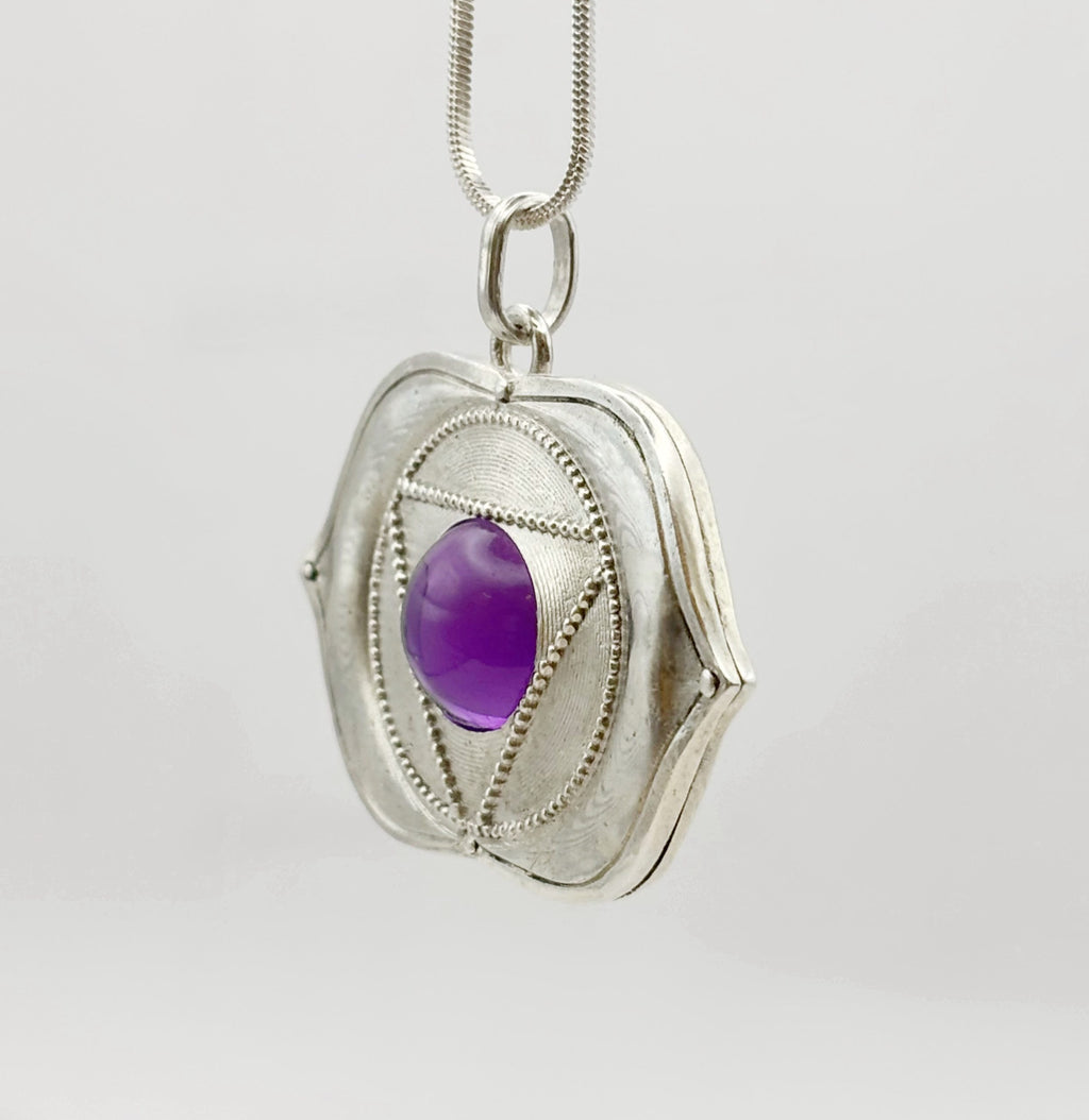 Chakra Amethyst Pendant image 3