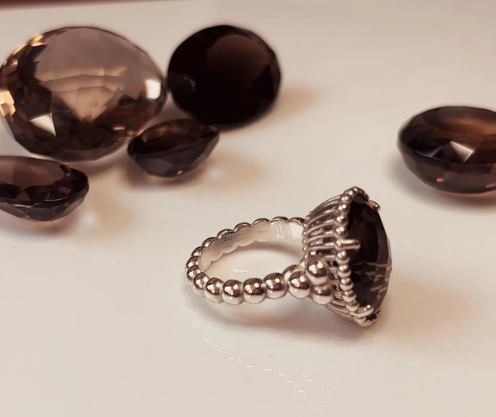 Ring Smoky Quartz